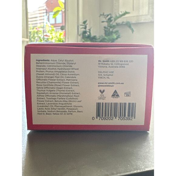 NIB Mr Smith Ruby Red Hair Pigment Conditioner 6.7 oz. - Picture 4 of 4